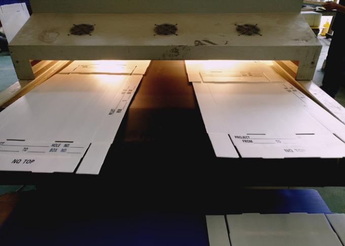 boîte imprimée de noyau de perçage d'Unfoldable nq faite à partir des feuilles de Cartonplast (Coroplast)