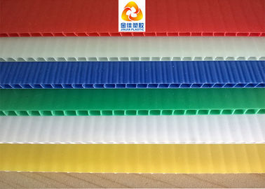 Feuilles en plastique ondulées de diverses couleurs pour beaucoup d'utilisations dans différentes industries