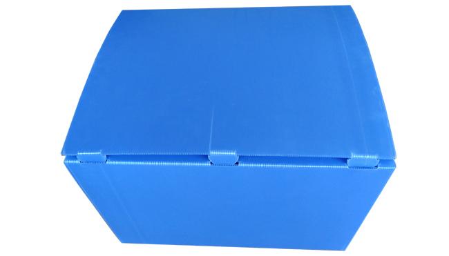 Boîtes en plastique ondulées réutilisables et recyclables avec le couvercle de serrure d'individu